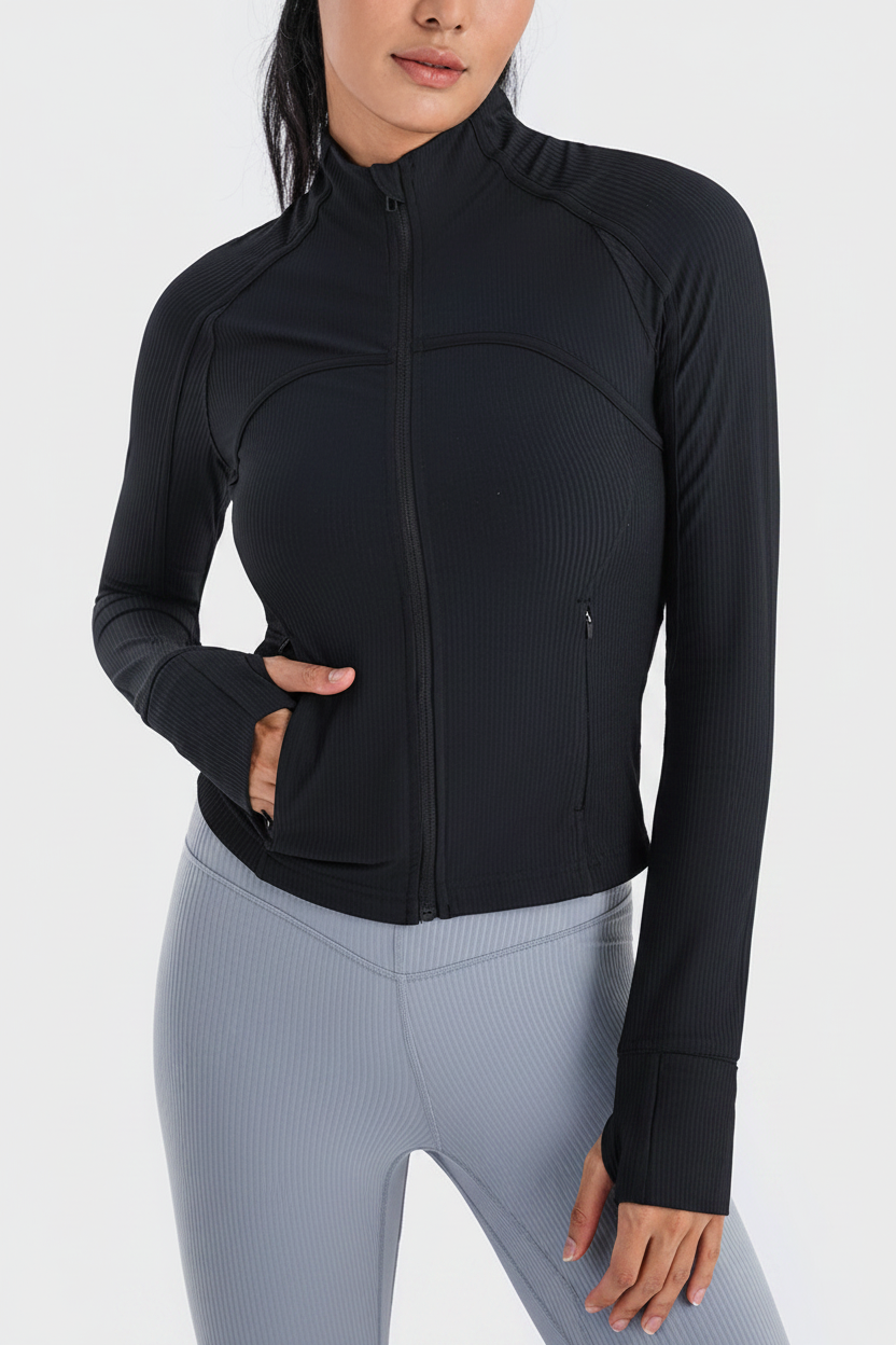 Millennia Zip-Up Long Sleeve Sports Jacket