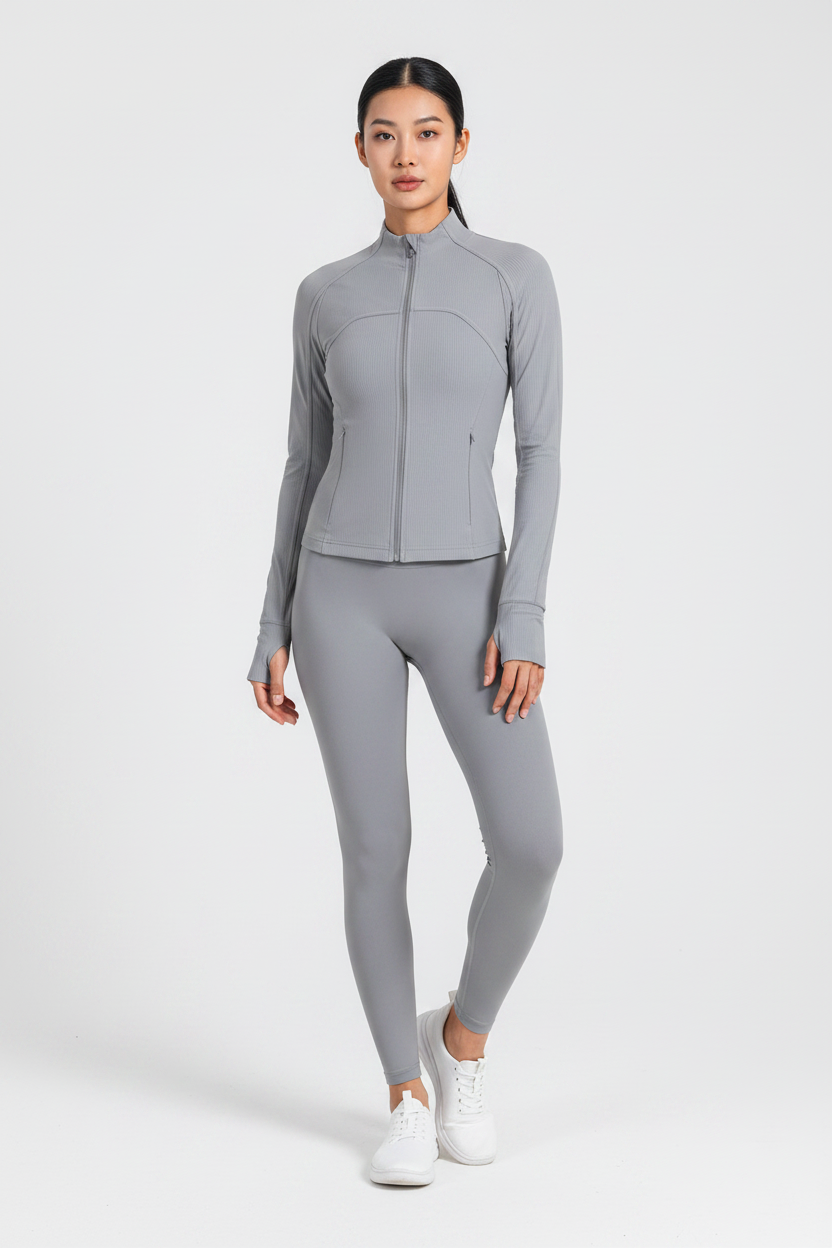 Millennia Zip-Up Long Sleeve Sports Jacket