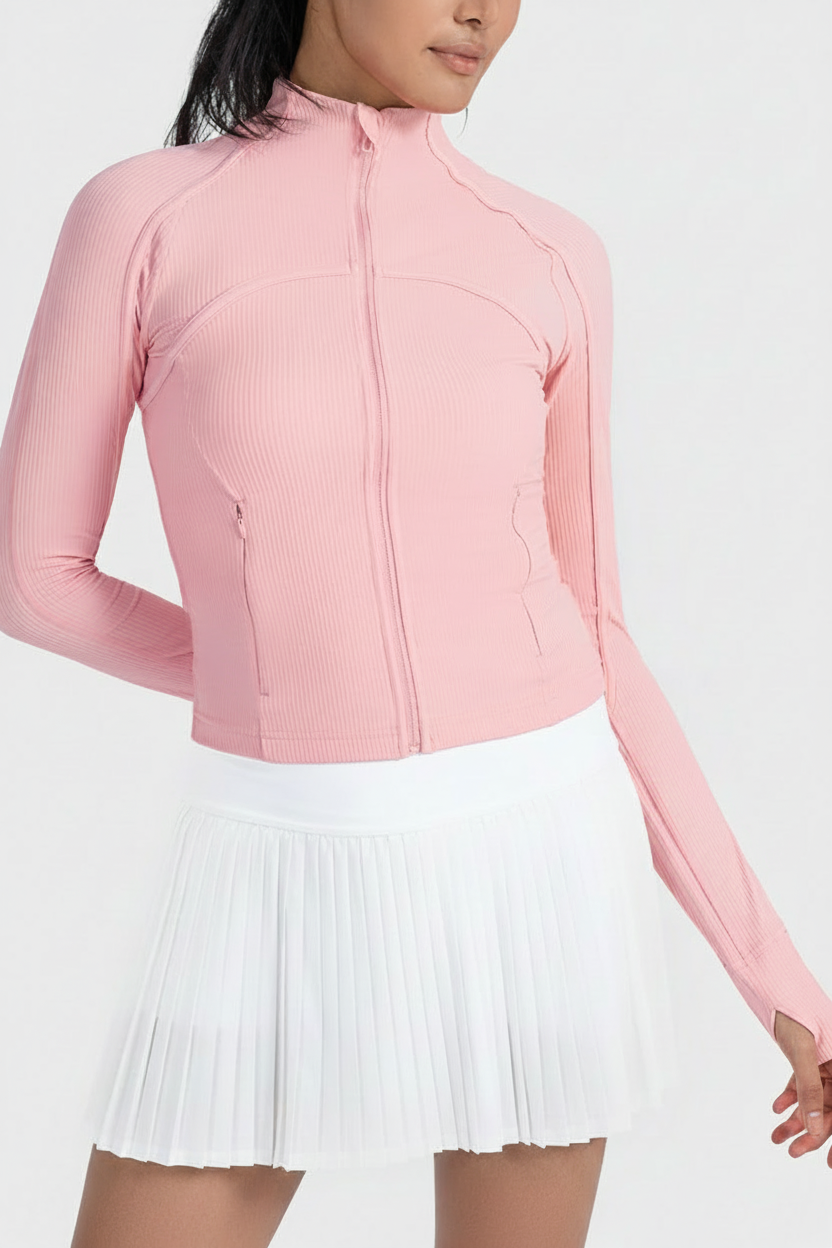 Millennia Zip-Up Long Sleeve Sports Jacket